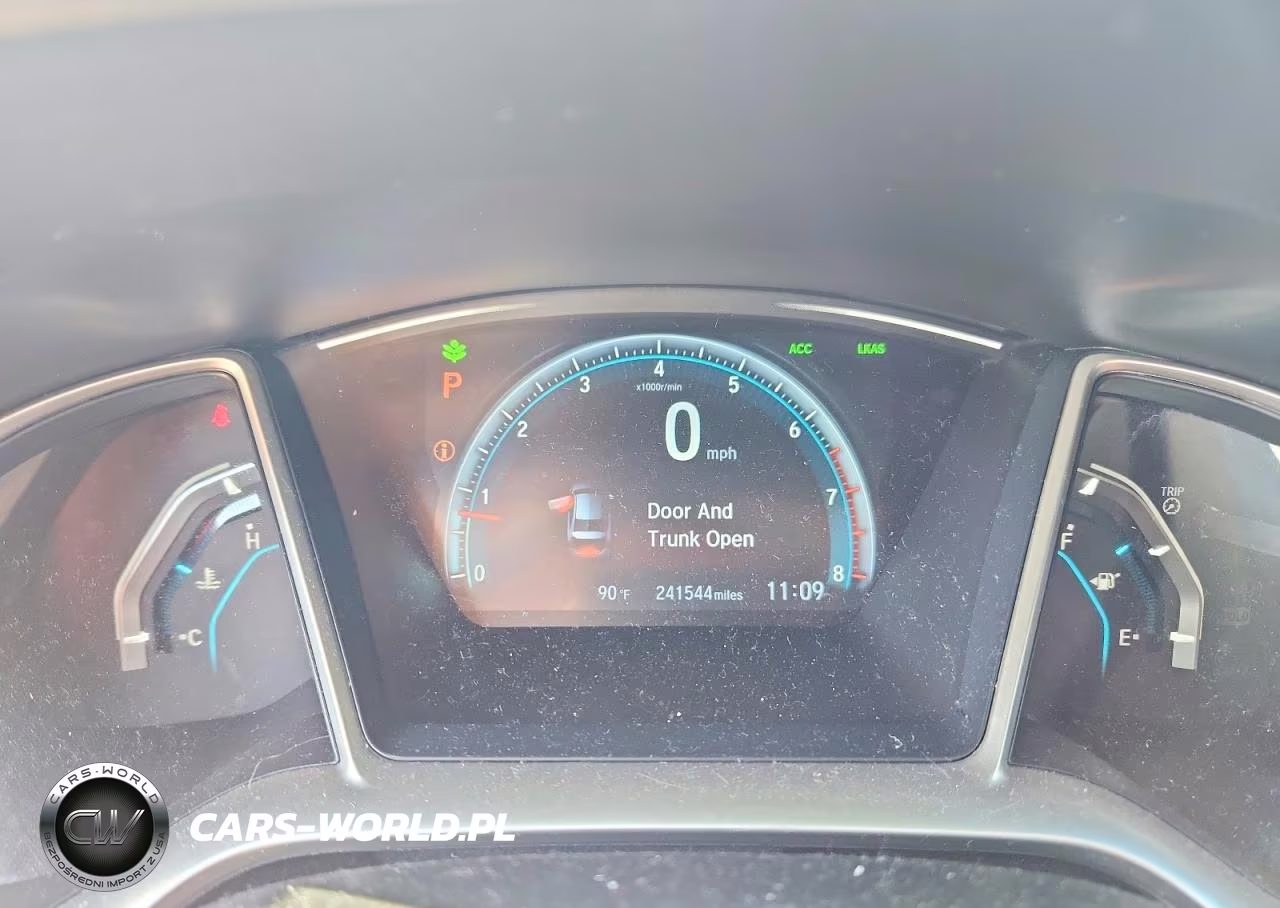 2016 Honda Civic Touring VIN:19XFC1F99GE027437 - 9