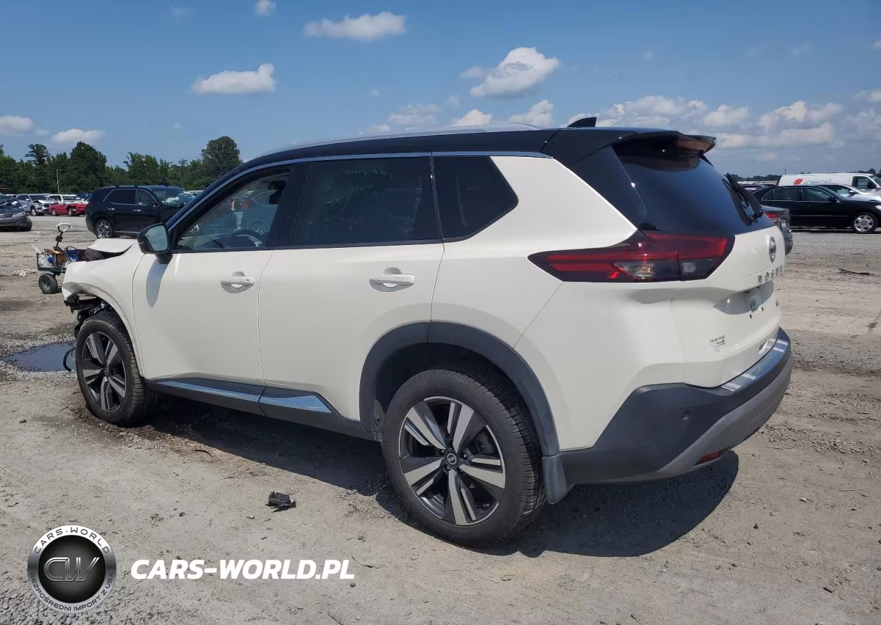 2021 Nissan Rogue Sl VIN:JN8AT3CA0MW007295 - 2