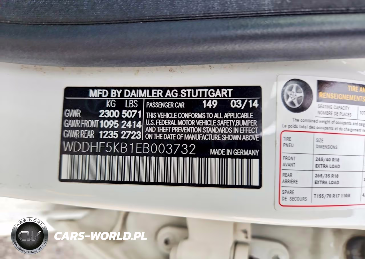 2014 Mercedes-Benz E 350 VIN:WDDHF5KB1EB003732 - 13