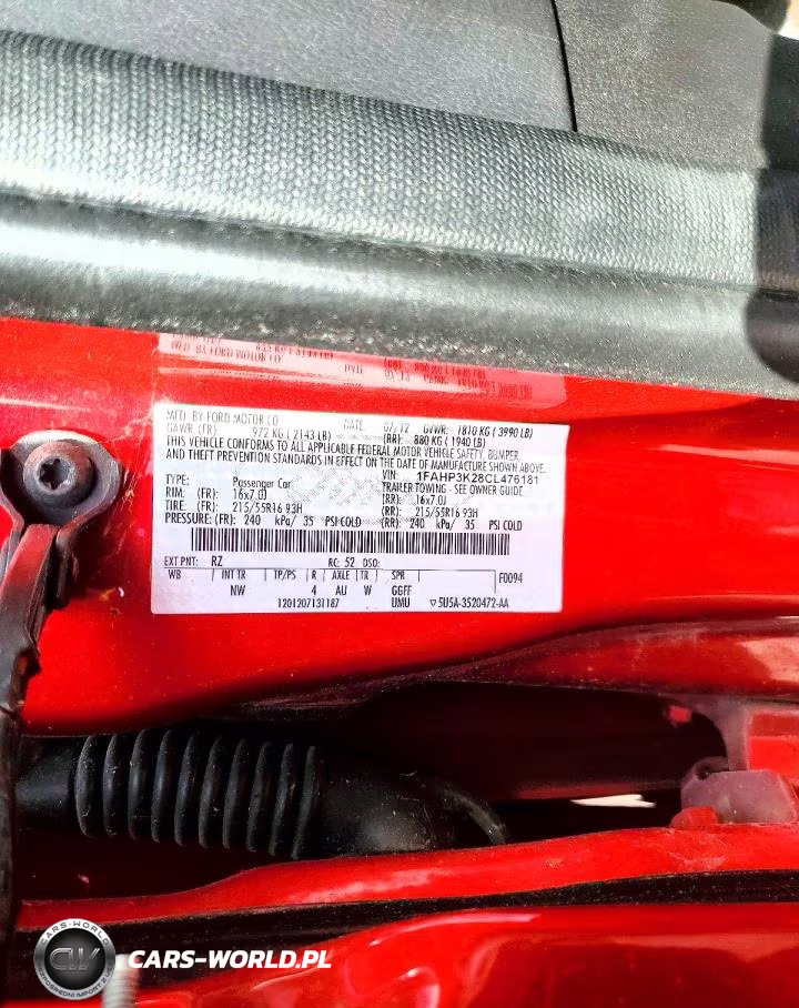 2012 Ford Focus Se VIN:1FAHP3K28CL476181 - 12