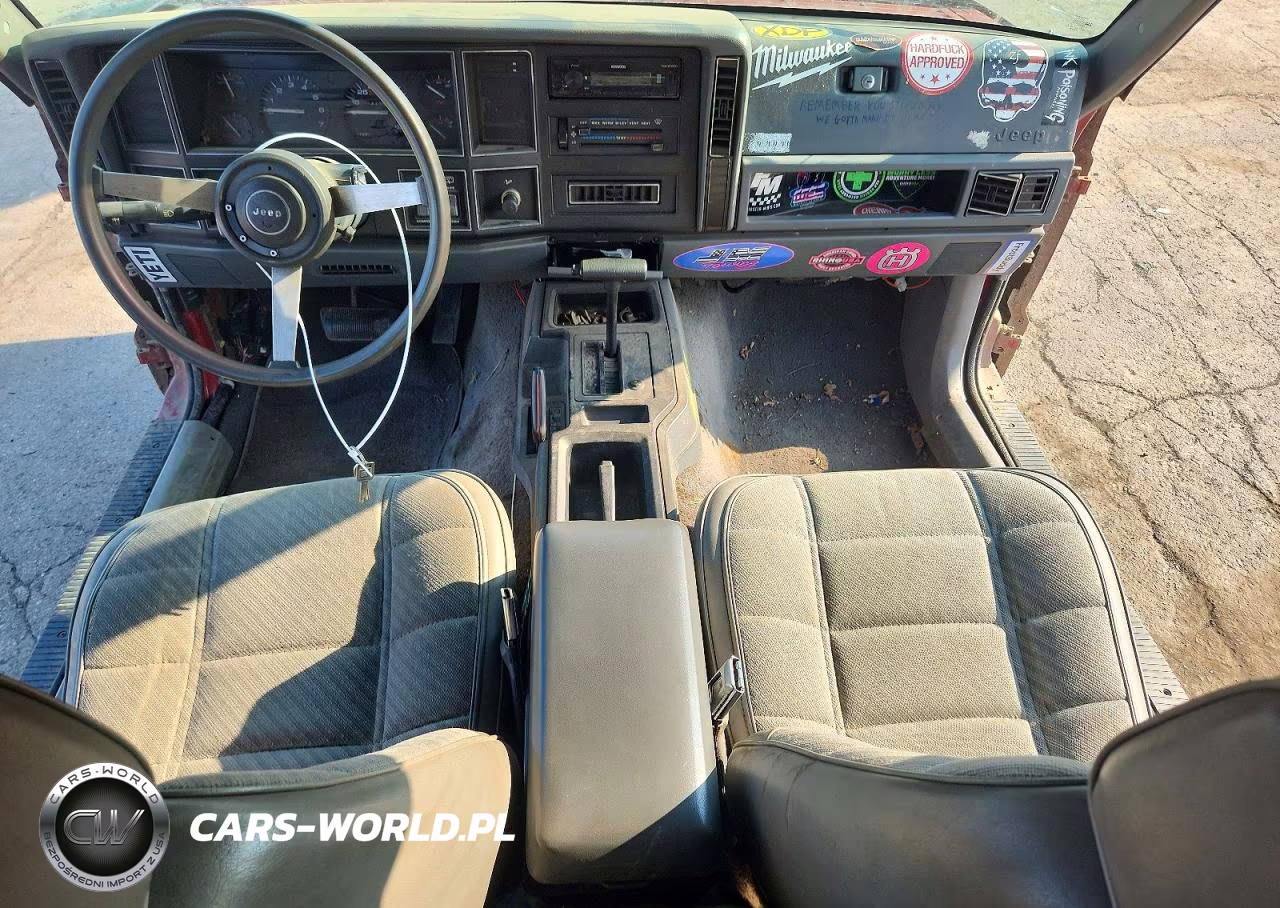 1990 Jeep Cherokee Pioneer VIN:1J4FJ38L5LL279028 - 8