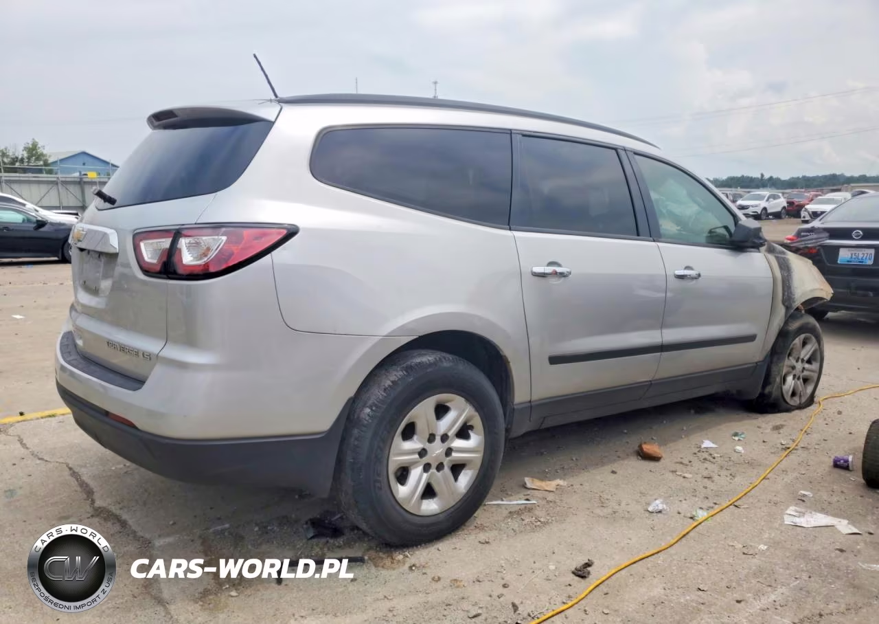 2015 Chevrolet Traverse Ls VIN:1GNKVFED9FJ171106 - 3