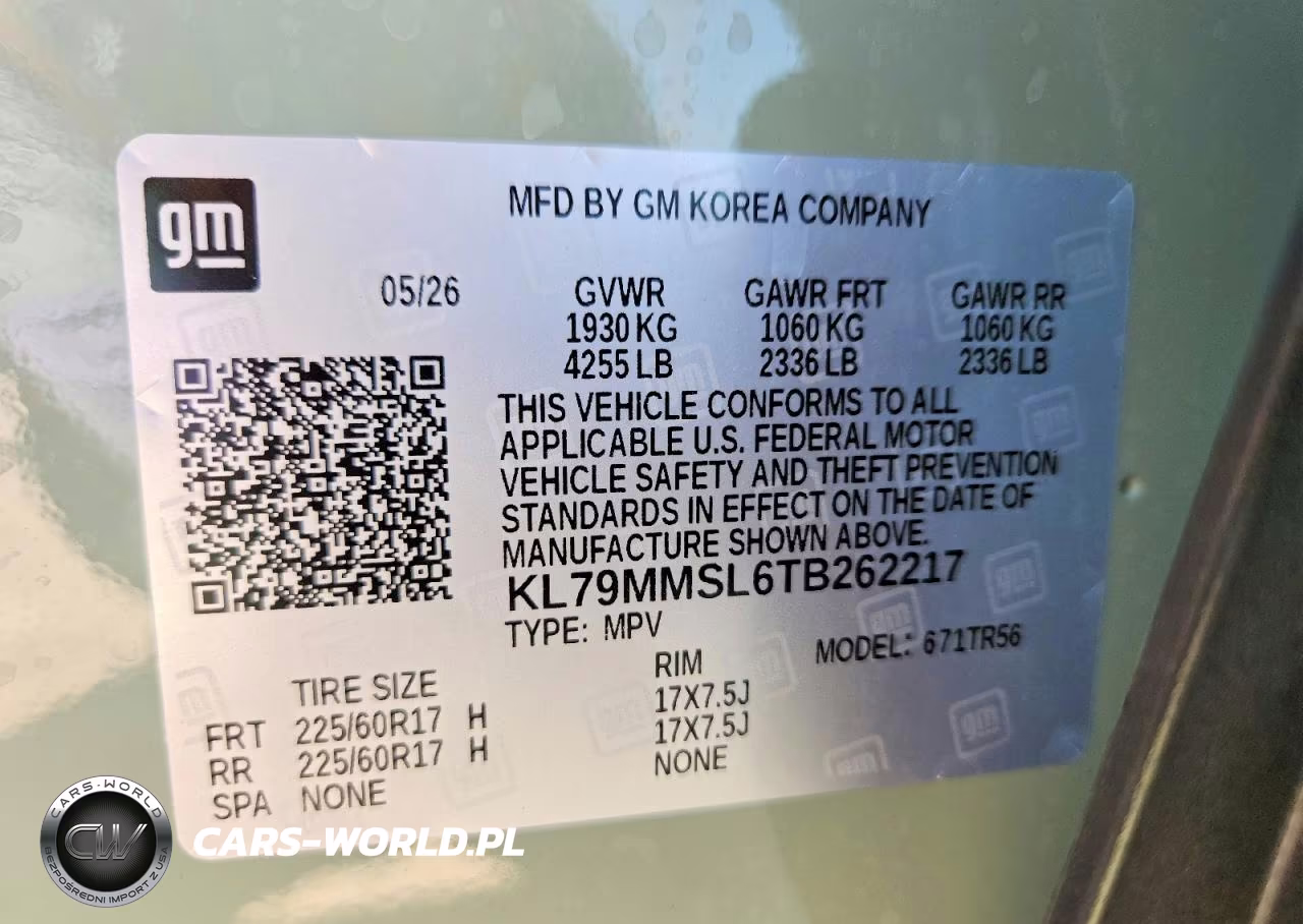 2026 Chevrolet Trailblazer Ls VIN:KL79MMSL6TB262217 - 13