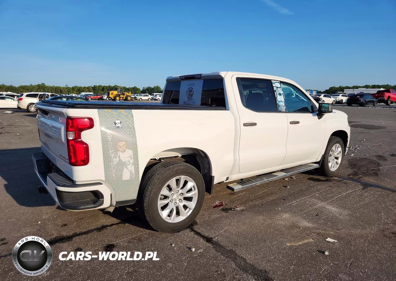 2021 Chevrolet Silverado C1500 Custom VIN:3GCPWBEK3MG344894 - 3
