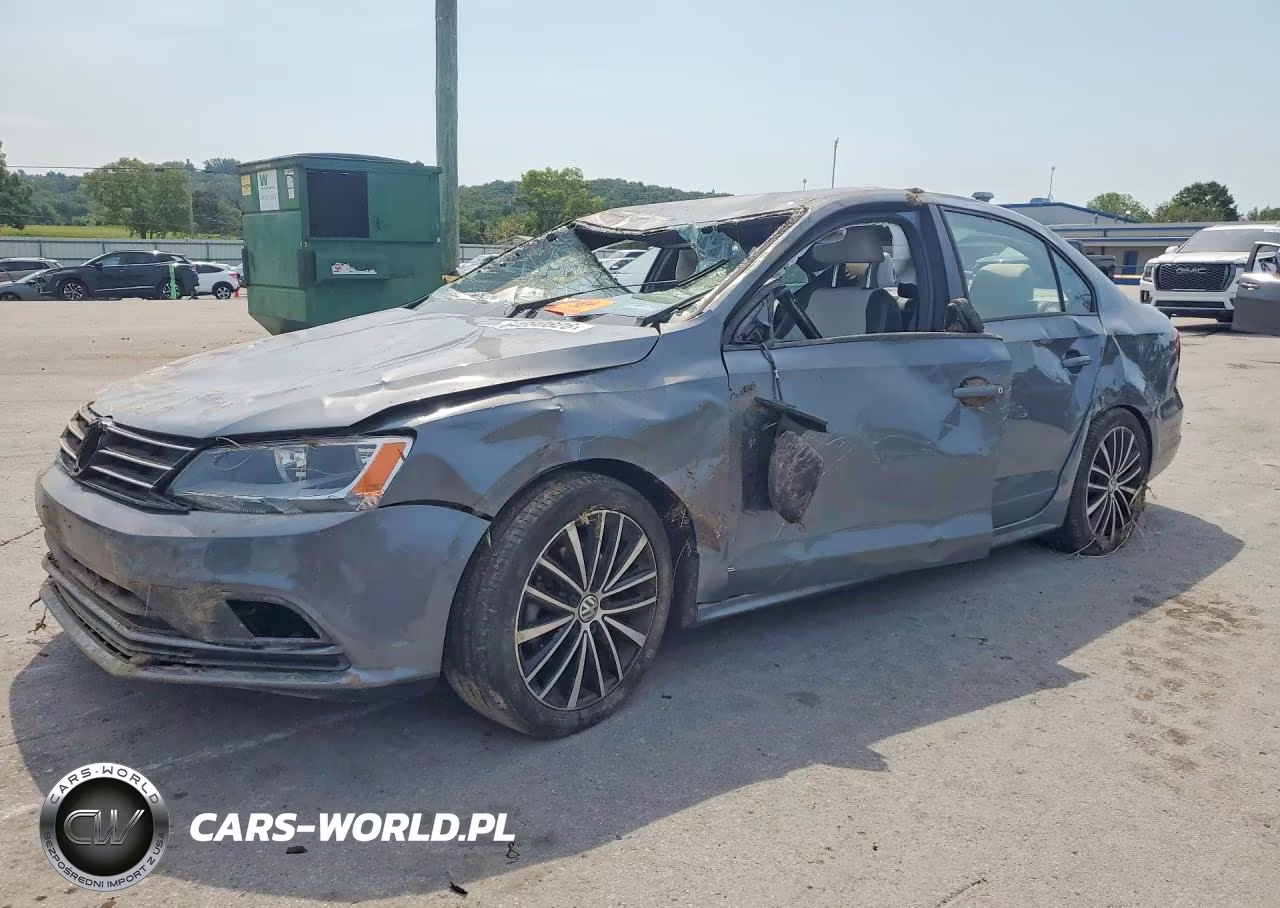 2016 Volkswagen Jetta Sport VIN:3VWB17AJ5GM351948 - 1