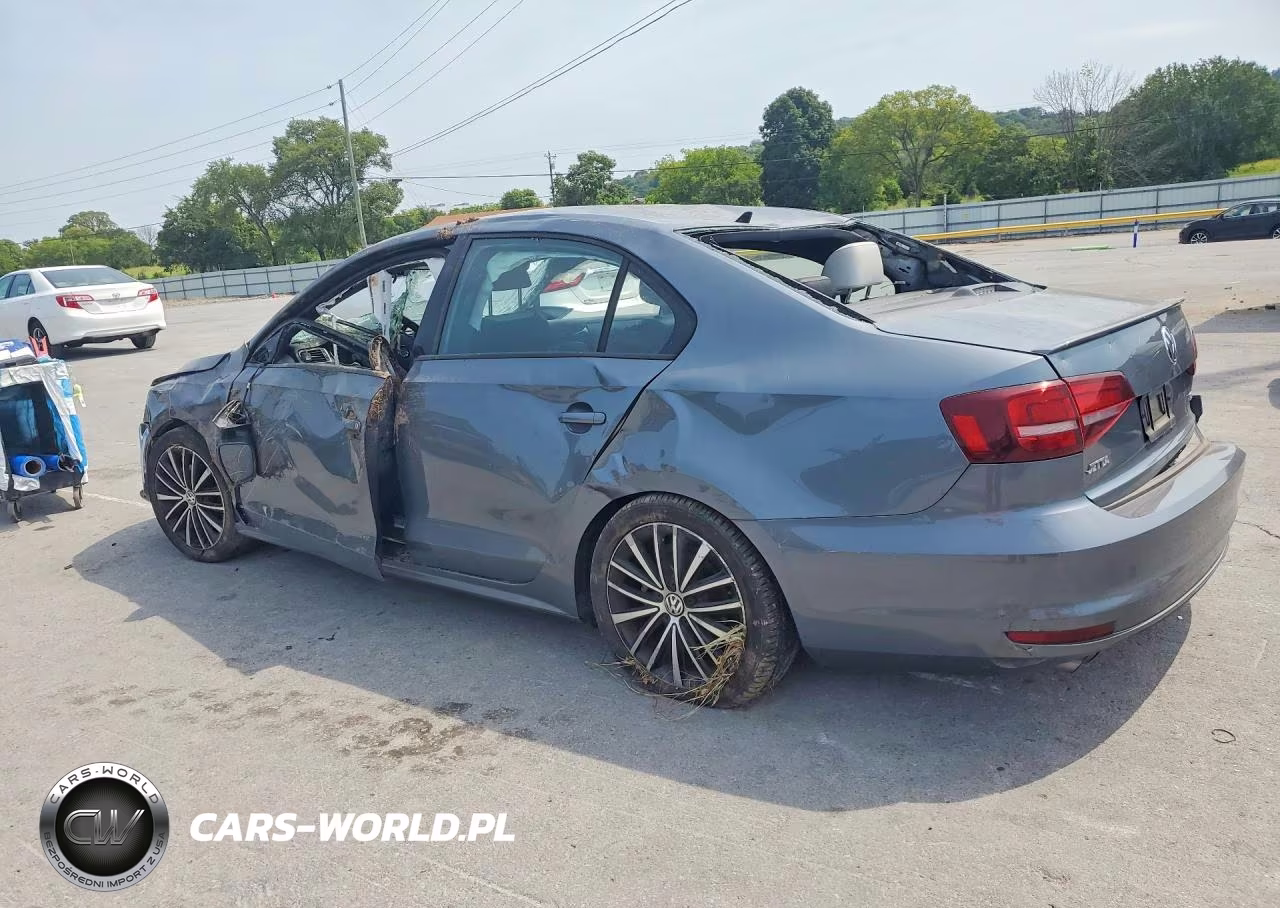 2016 Volkswagen Jetta Sport VIN:3VWB17AJ5GM351948 - 2