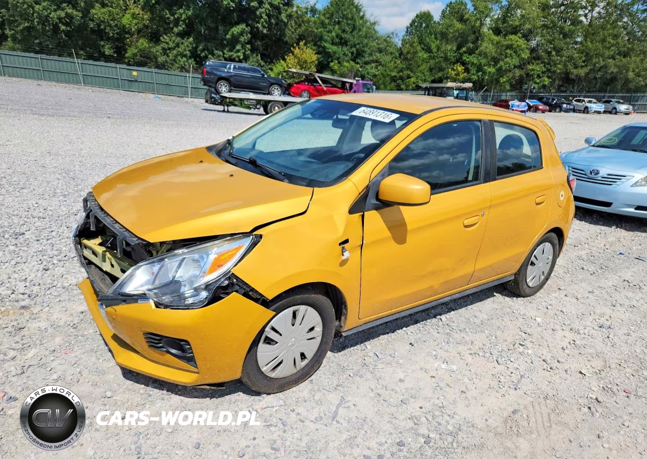 2021 Mitsubishi Mirage Es VIN:ML32AUHJ0MH006725 - 1
