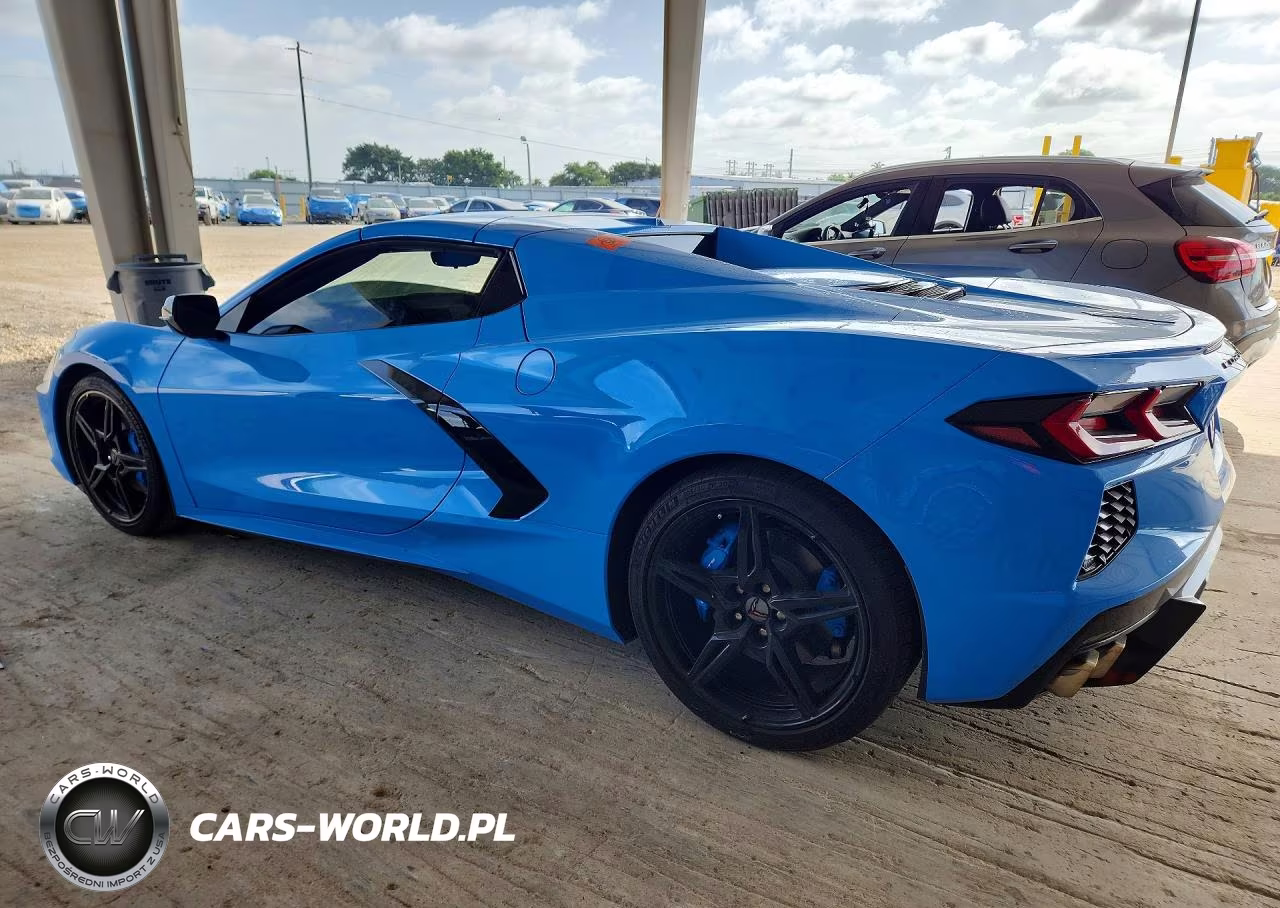 2022 Chevrolet Corvette Stingray 3Lt VIN:1G1YC3D41N5107991 - 2