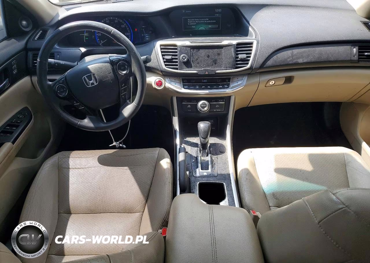 2015 Honda Accord Touring Hybrid VIN:1HGCR6F71FA005660 - 8