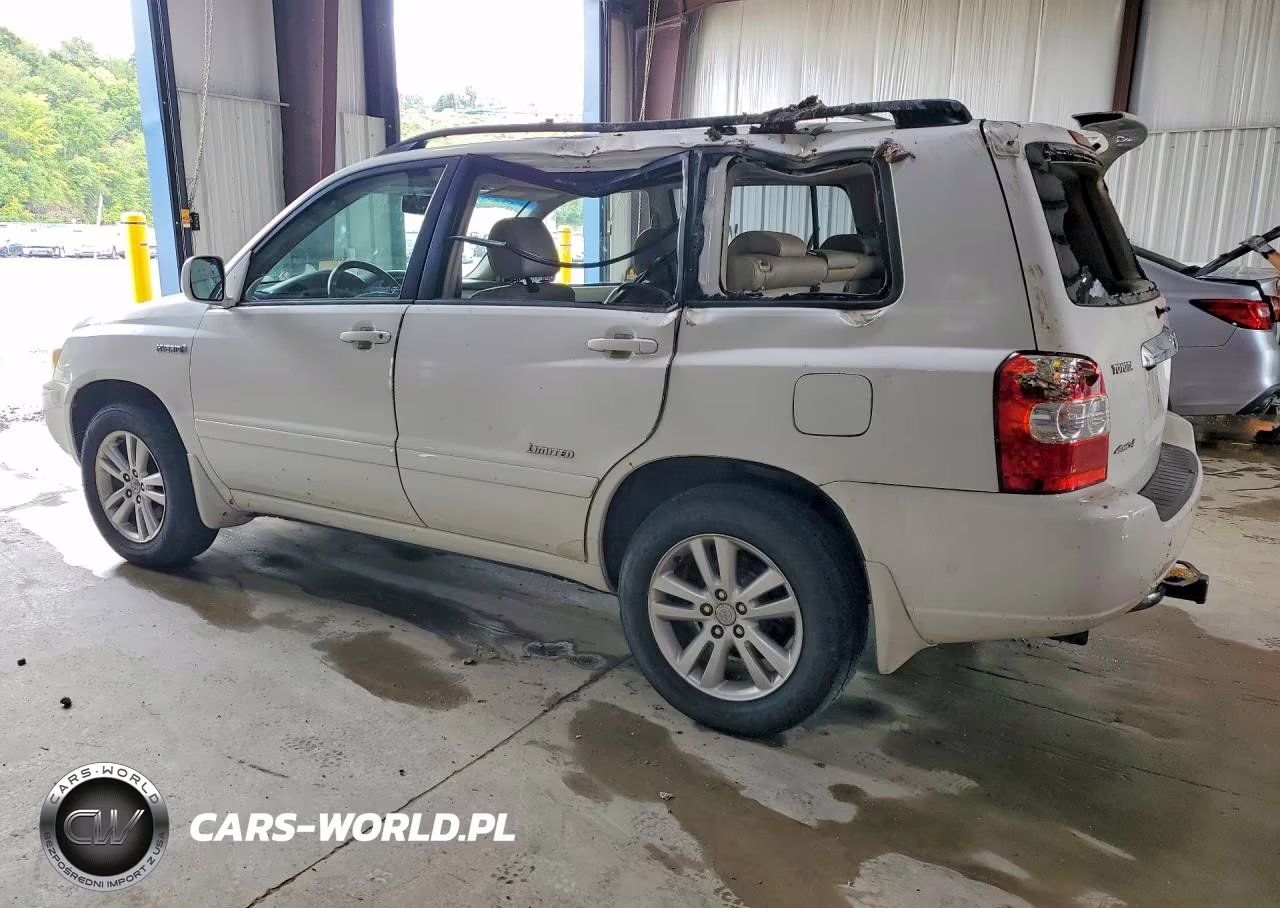 2007 Toyota Highlander Hybrid VIN:JTEEW21A870038136 - 2