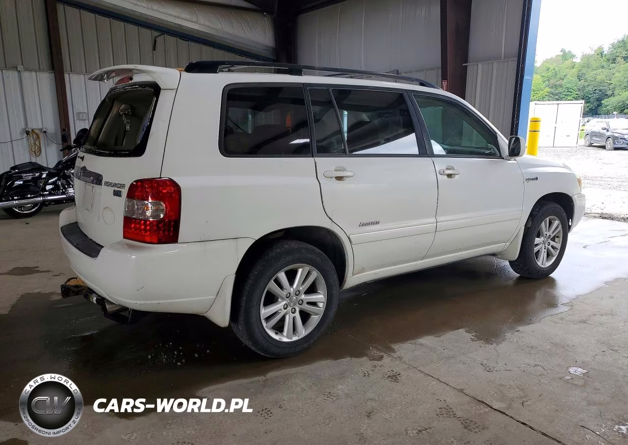 2007 Toyota Highlander Hybrid VIN:JTEEW21A870038136 - 3