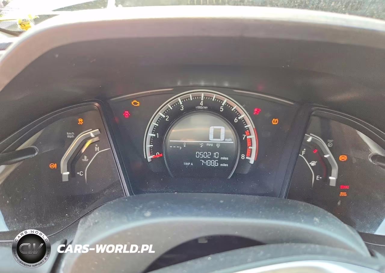 2018 Honda Civic Lx VIN:2HGFC2F56JH574598 - 9