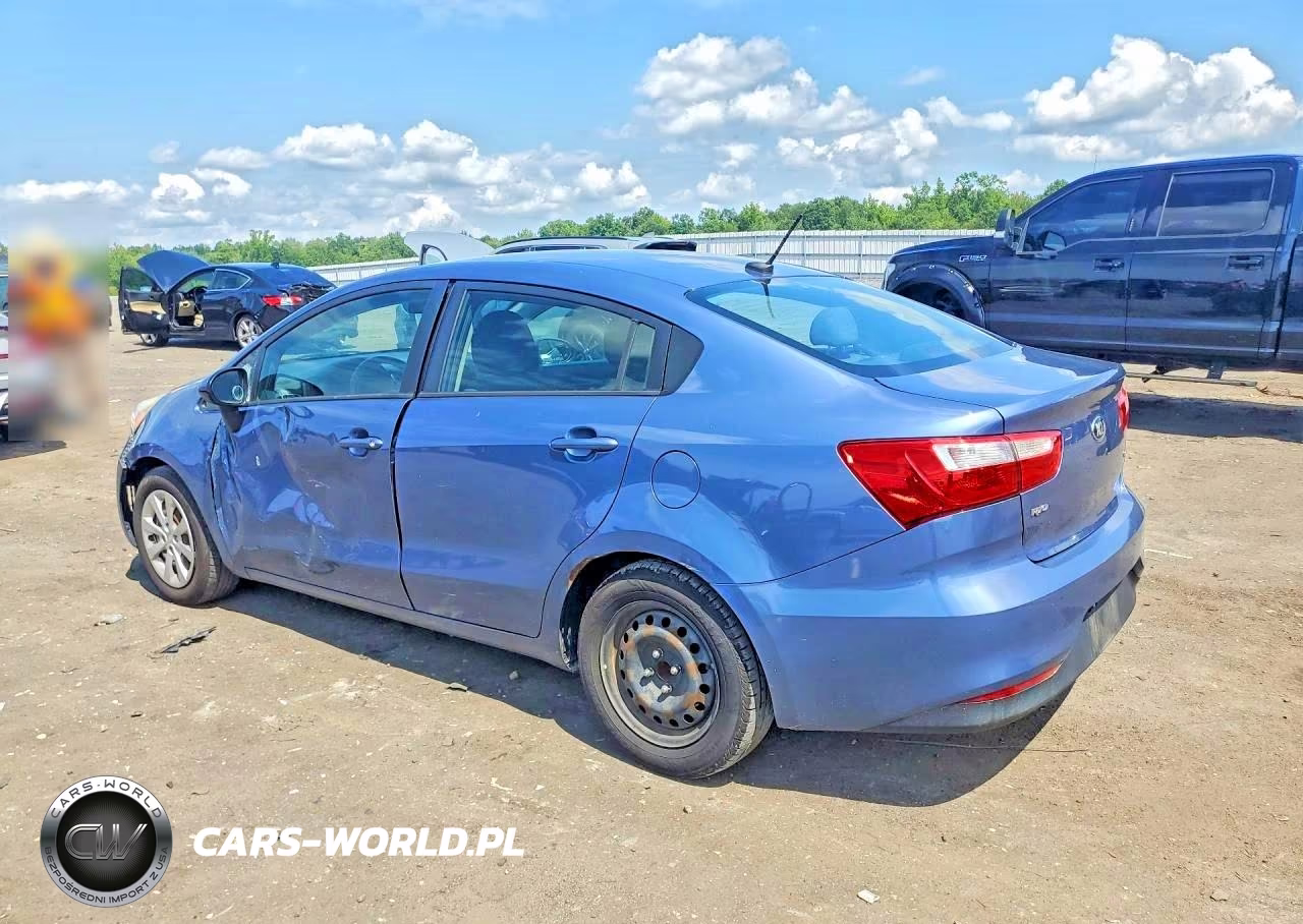 2016 Kia Rio Lx VIN:KNADM4A31G6647338 - 2