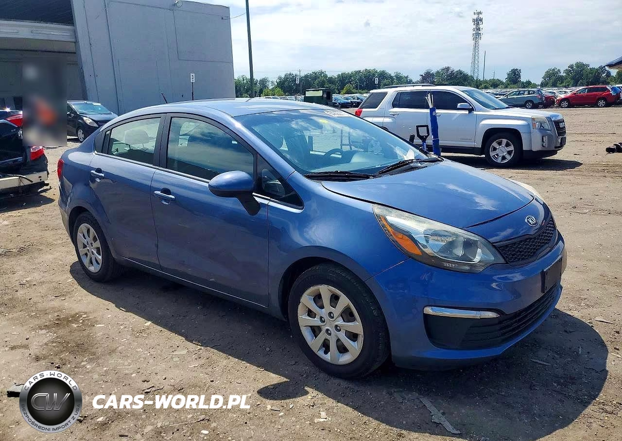 2016 Kia Rio Lx VIN:KNADM4A31G6647338 - 4