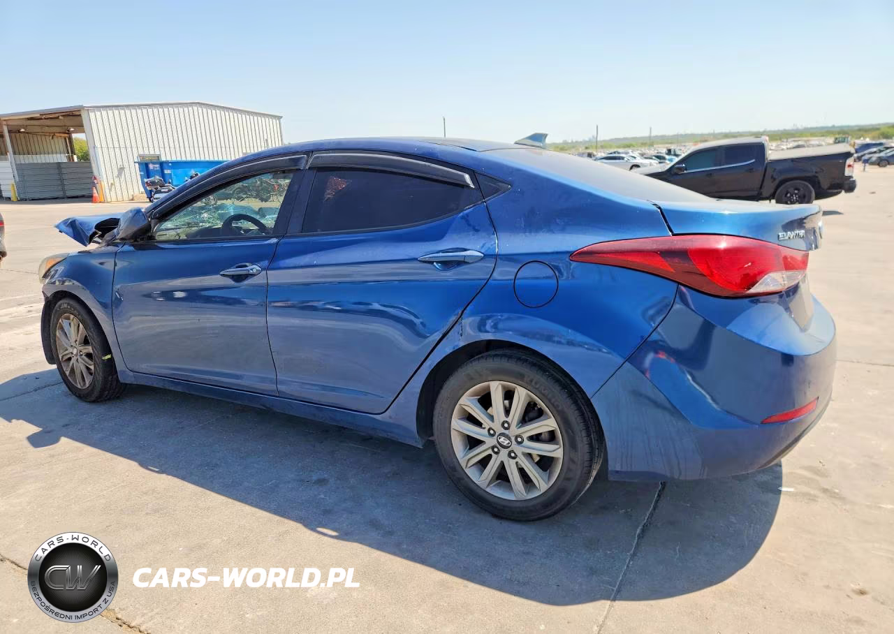 2016 Hyundai Elantra Se VIN:KMHDH4AE5GU619204 - 2