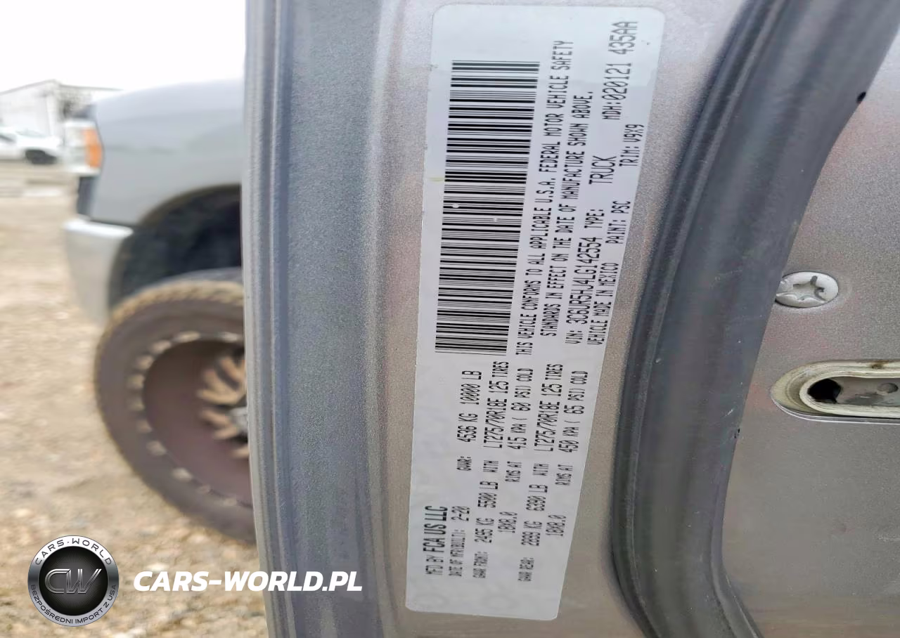 2020 Ram 2500 Tradesman VIN:3C6UR5HJ4LG142554 - 12