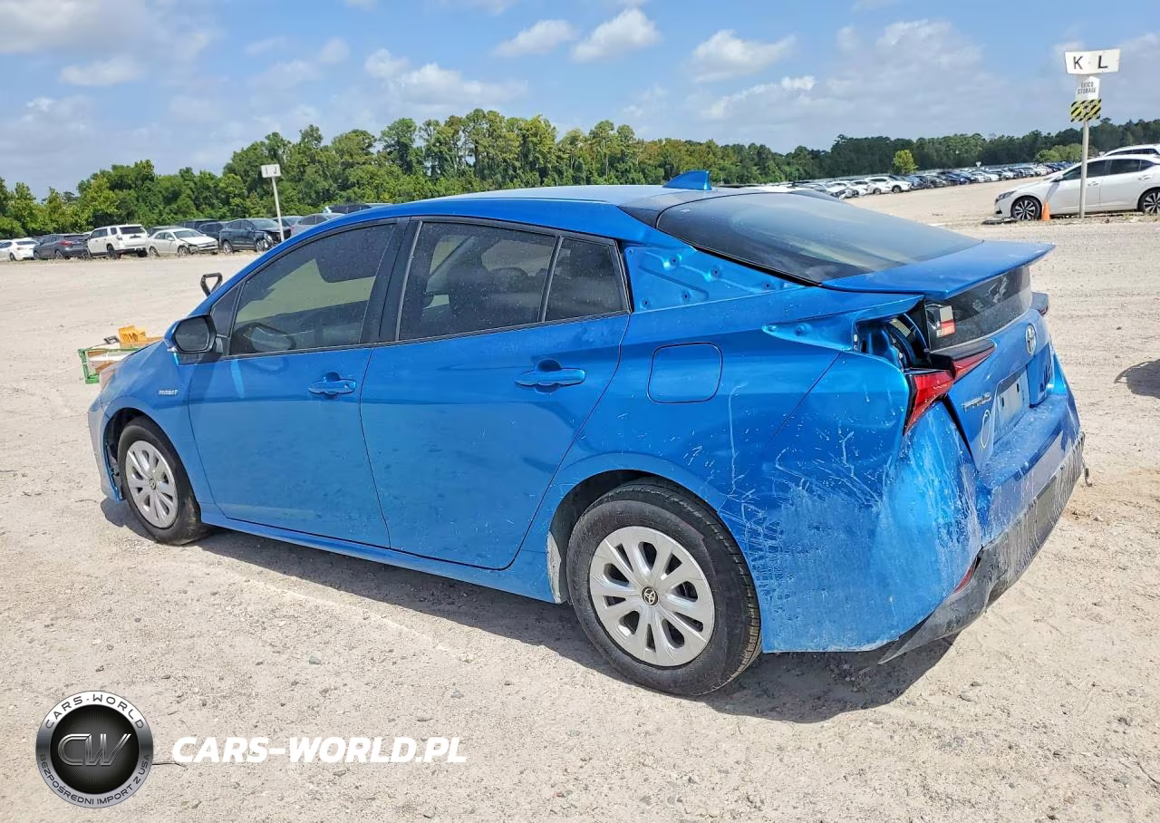 2022 Toyota Prius L Eco VIN:JTDKAMFU8N3186335 - 2