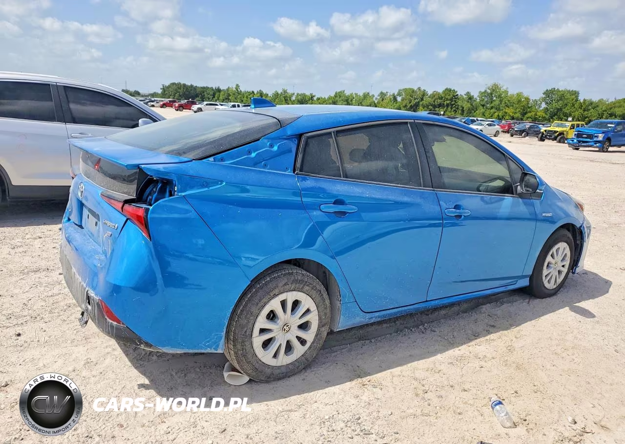 2022 Toyota Prius L Eco VIN:JTDKAMFU8N3186335 - 3