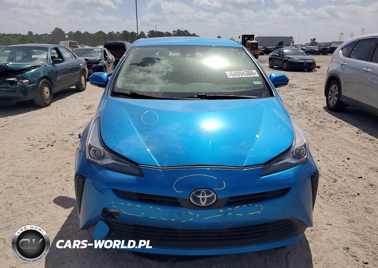 2022 Toyota Prius L Eco VIN:JTDKAMFU8N3186335 - 5