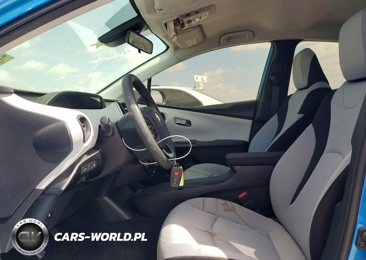 2022 Toyota Prius L Eco VIN:JTDKAMFU8N3186335 - 7