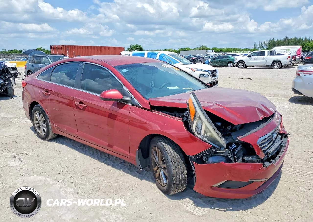 2016 Hyundai Sonata Se VIN:5NPE24AF1GH312500 - 4