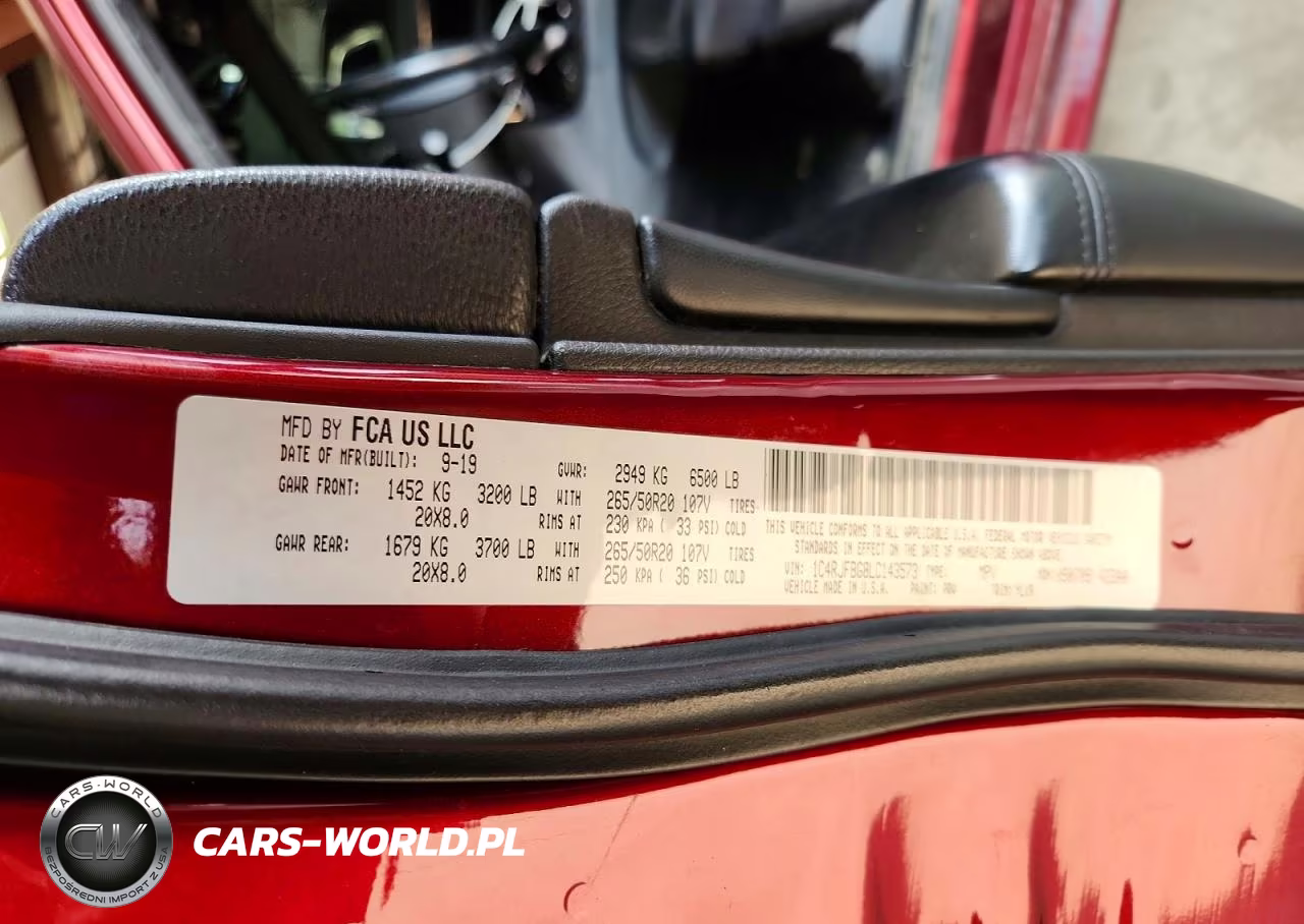 2020 Jeep Grand Cherokee Limited VIN:1C4RJFBG8LC143573 - 13