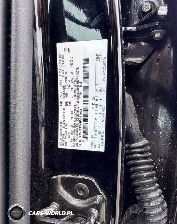 2017 Ford F150 Supercrew VIN:1FTEW1EF0HFA91903 - 10