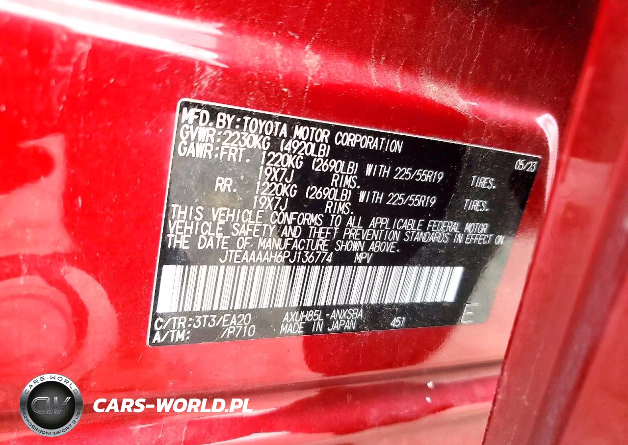 2023 Toyota Venza Limited VIN:JTEAAAAH6PJ136774 - 14