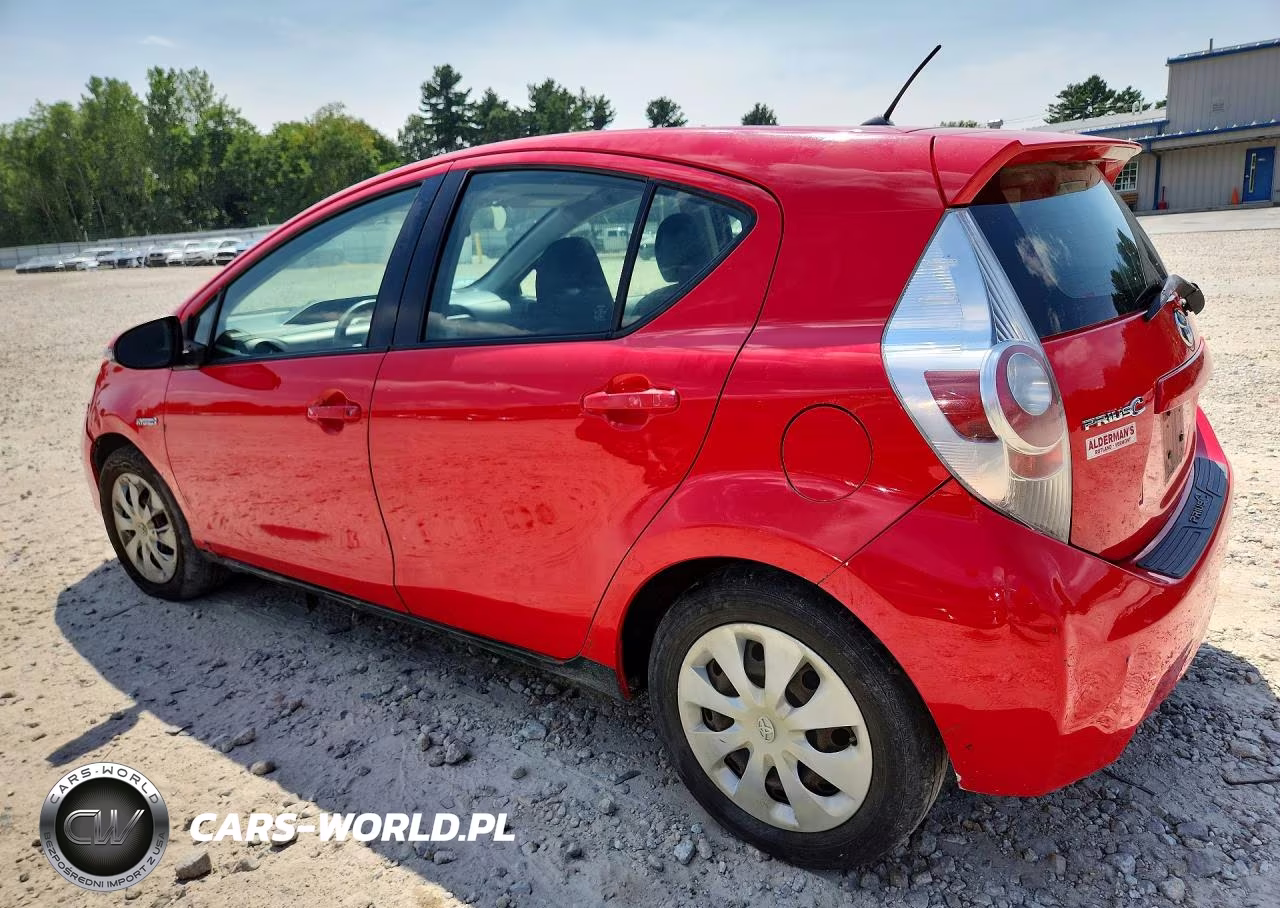 2014 TOYOTA PRIUS C VIN:JTDKDTB31E1072817 - 2