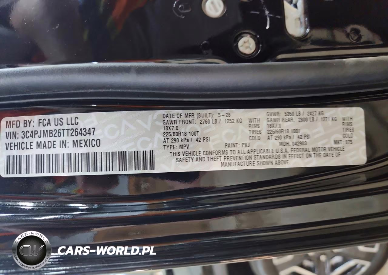 2026 Jeep Cherokee Laredo VIN:3C4PJMB26TT264347 - 13