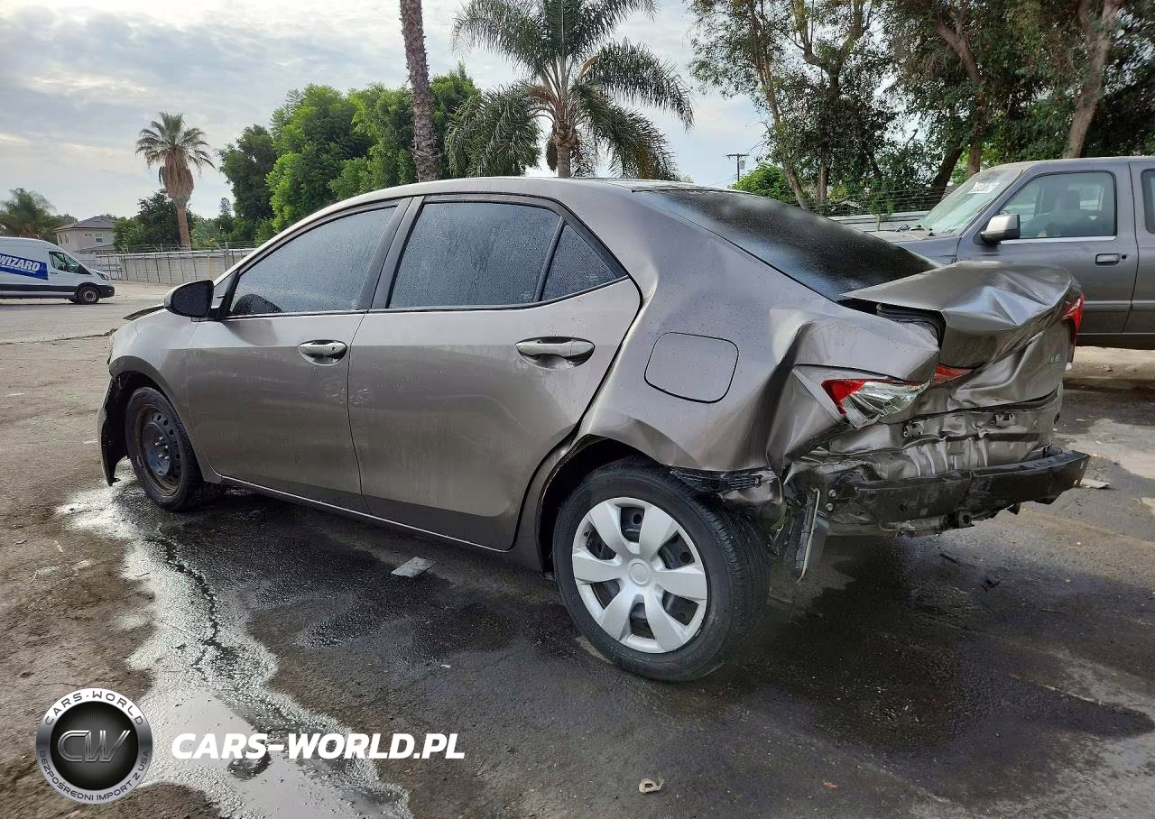 2017 Toyota Corolla Le VIN:5YFBURHE7HP667280 - 2