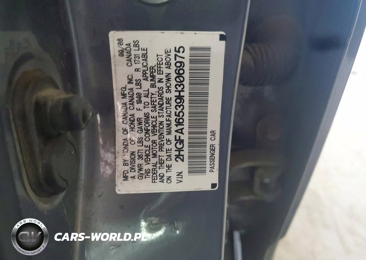 2009 Honda Civic Lx VIN:2HGFA16539H306975 - 13