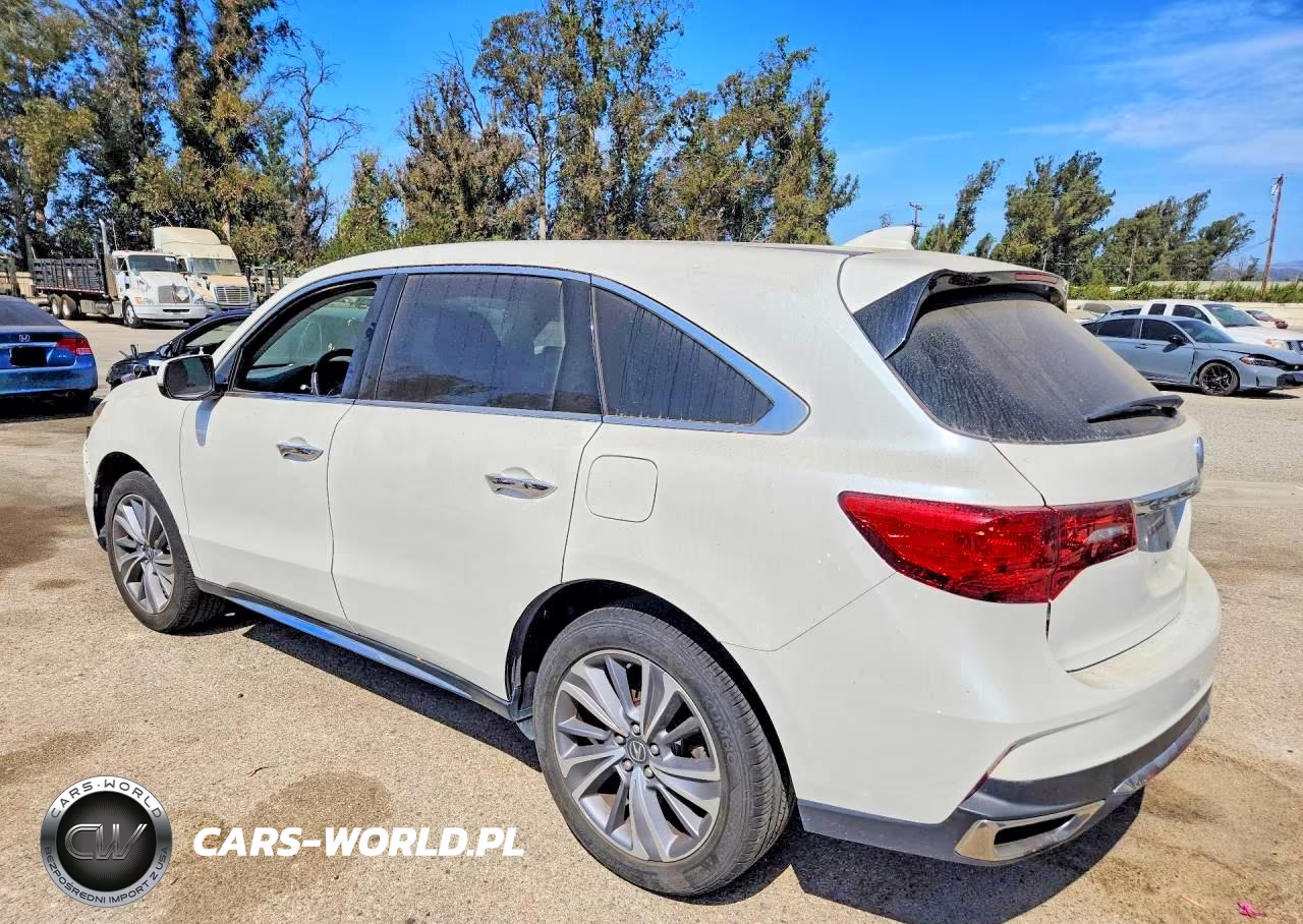 2017 Acura Mdx Technology VIN:5FRYD3H55HB007899 - 2
