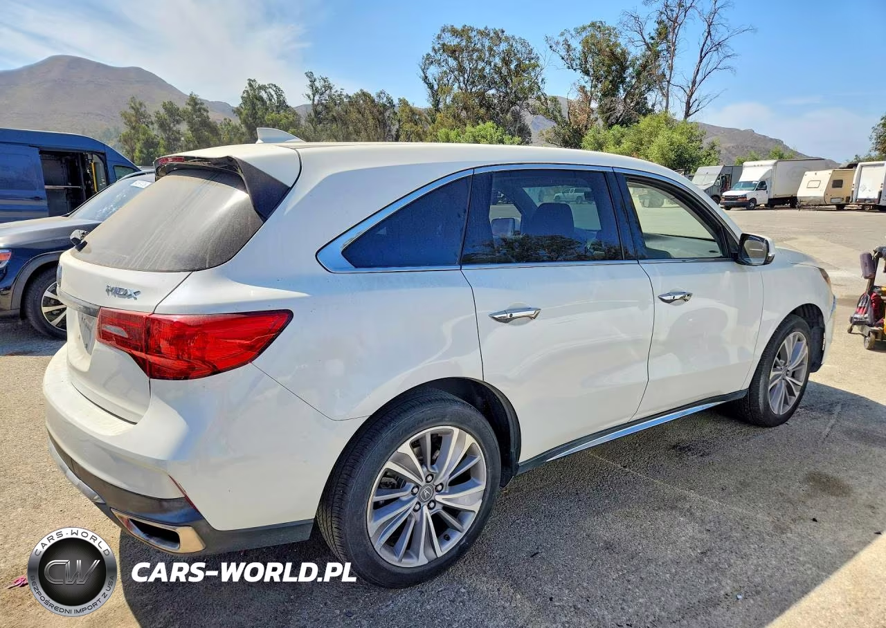2017 Acura Mdx Technology VIN:5FRYD3H55HB007899 - 3