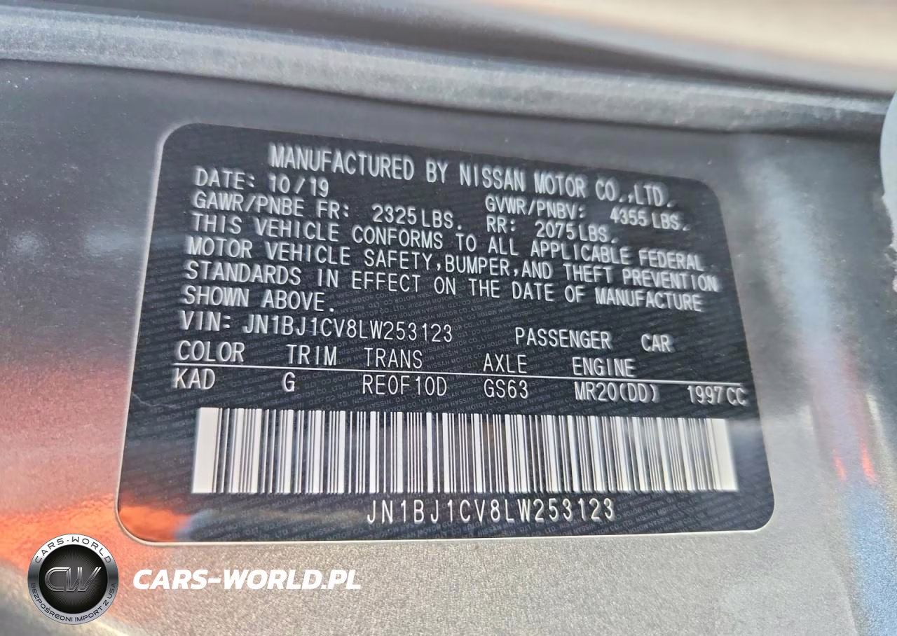 2020 Nissan Rogue Sport Sv VIN:JN1BJ1CV8LW253123 - 13