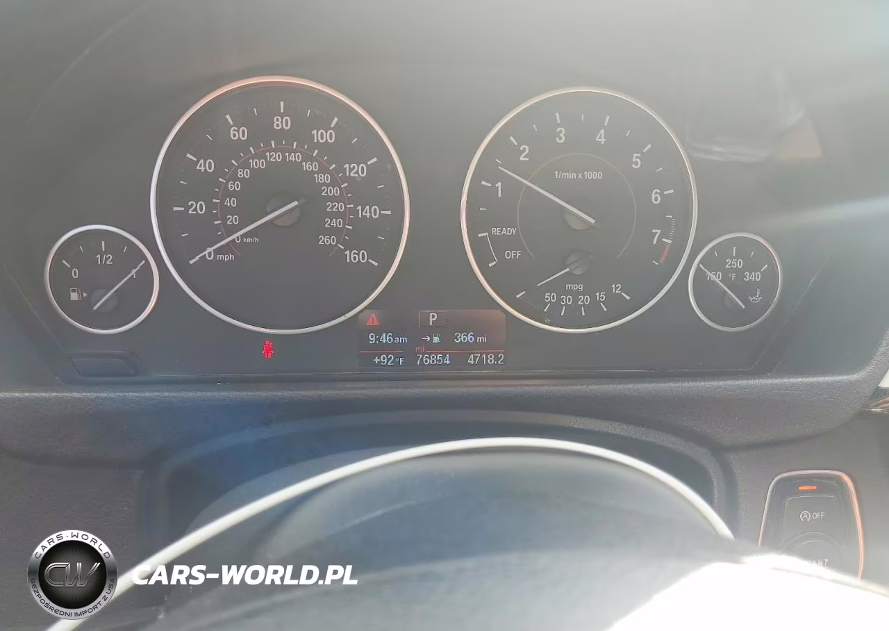 2016 BMW 328 I Sulev VIN:WBA8E9G54GNT81615 - 9