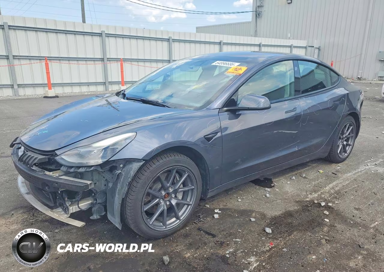 2022 Tesla Model 3 VIN:5YJ3E1EB1NF291065 - 1