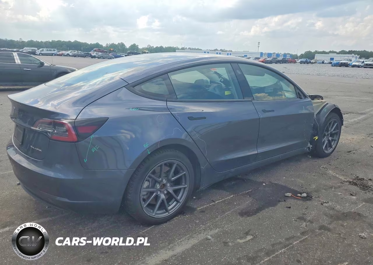 2022 Tesla Model 3 VIN:5YJ3E1EB1NF291065 - 3