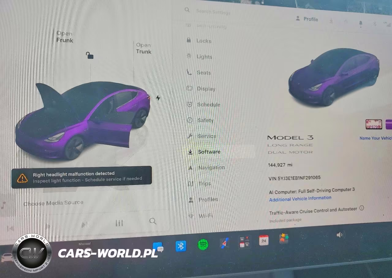 2022 Tesla Model 3 VIN:5YJ3E1EB1NF291065 - 9