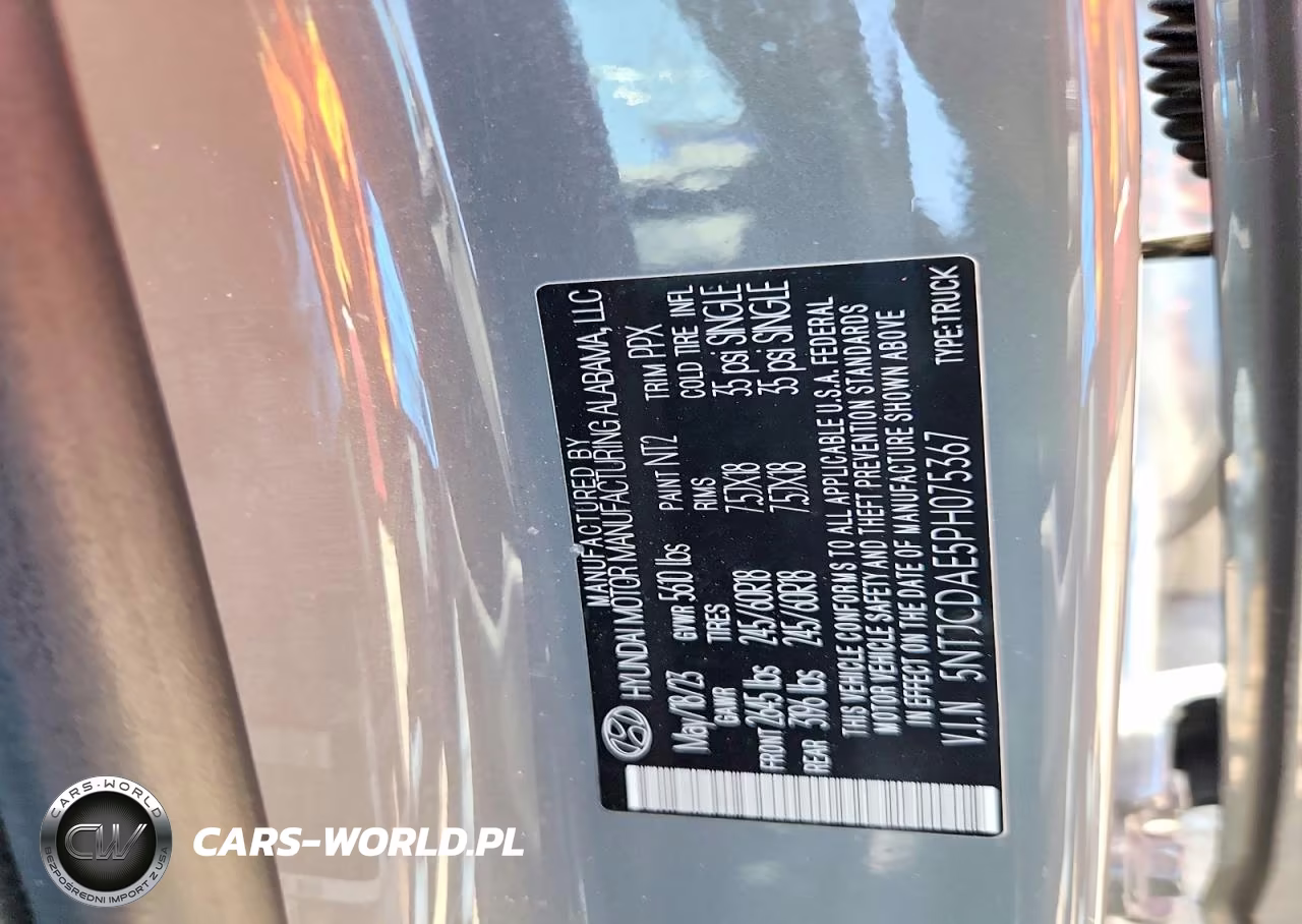 2023 Hyundai Santa Cruz Sel VIN:5NTJCDAE5PH075367 - 12