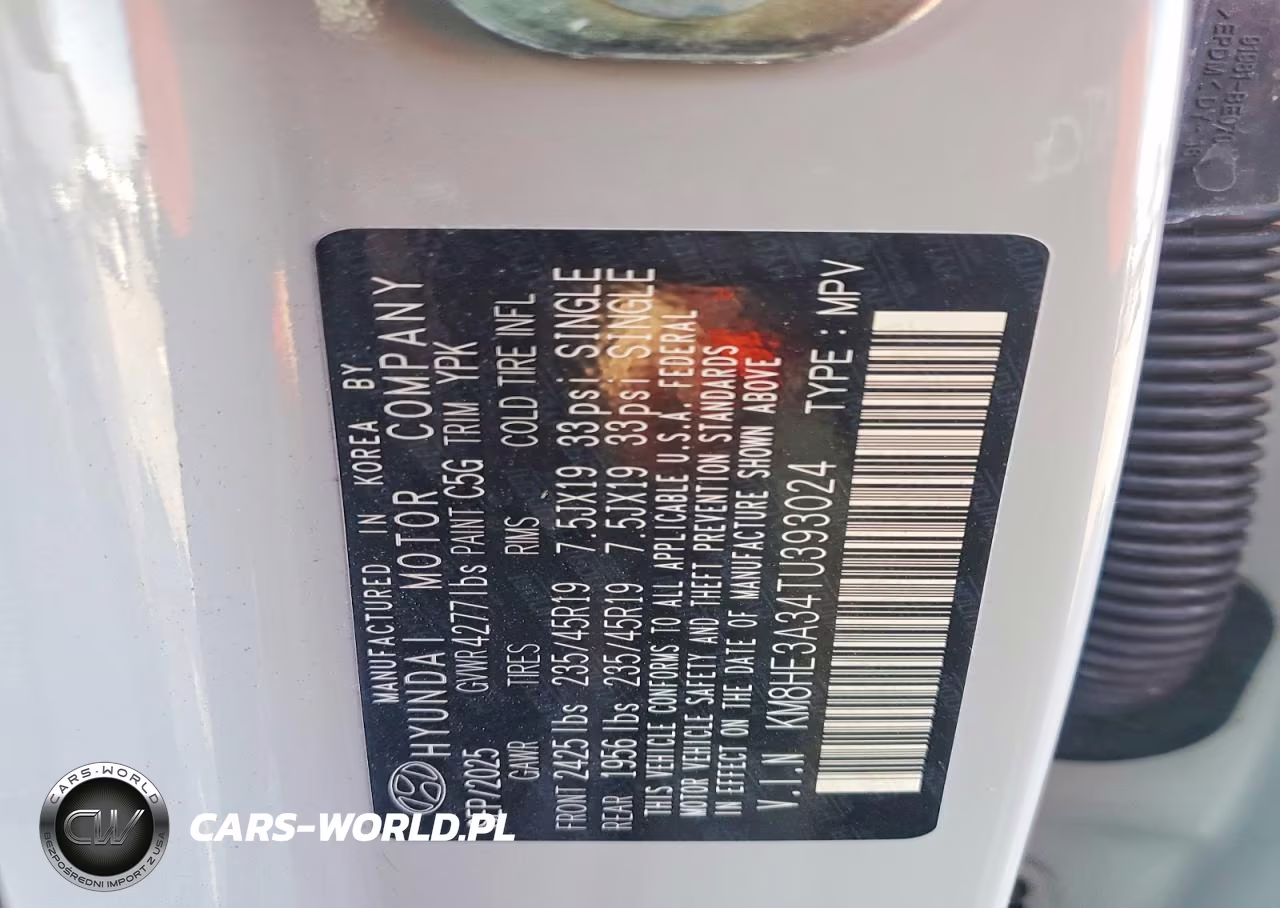 2026 Hyundai Kona Limited VIN:KM8HE3A34TU393024 - 12