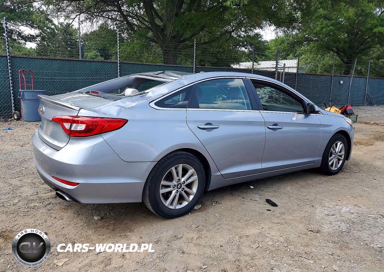 2017 Hyundai Sonata Se VIN:5NPE24AF4HH436598 - 3