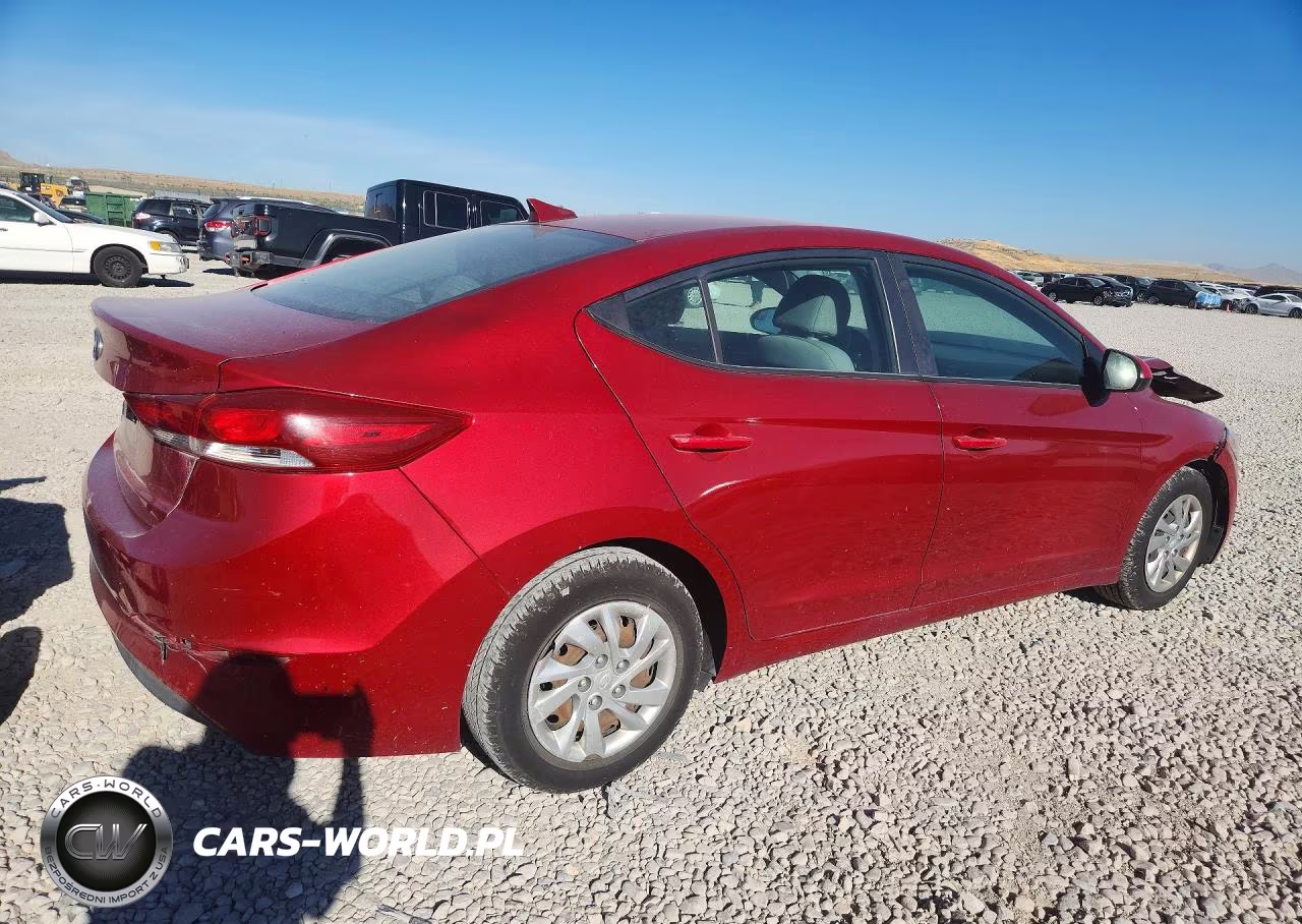 2017 Hyundai Elantra Se VIN:KMHD74LF1HU095849 - 3