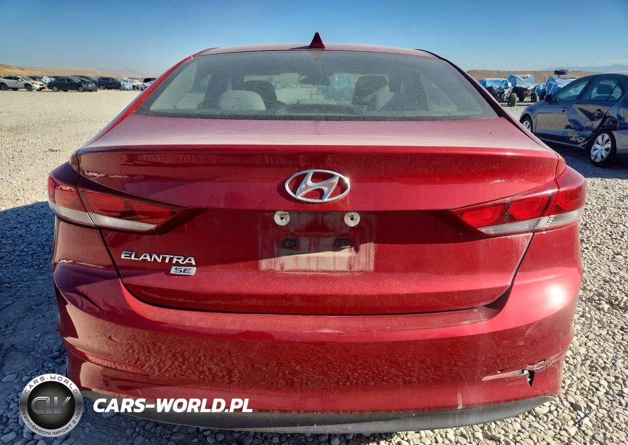 2017 Hyundai Elantra Se VIN:KMHD74LF1HU095849 - 6