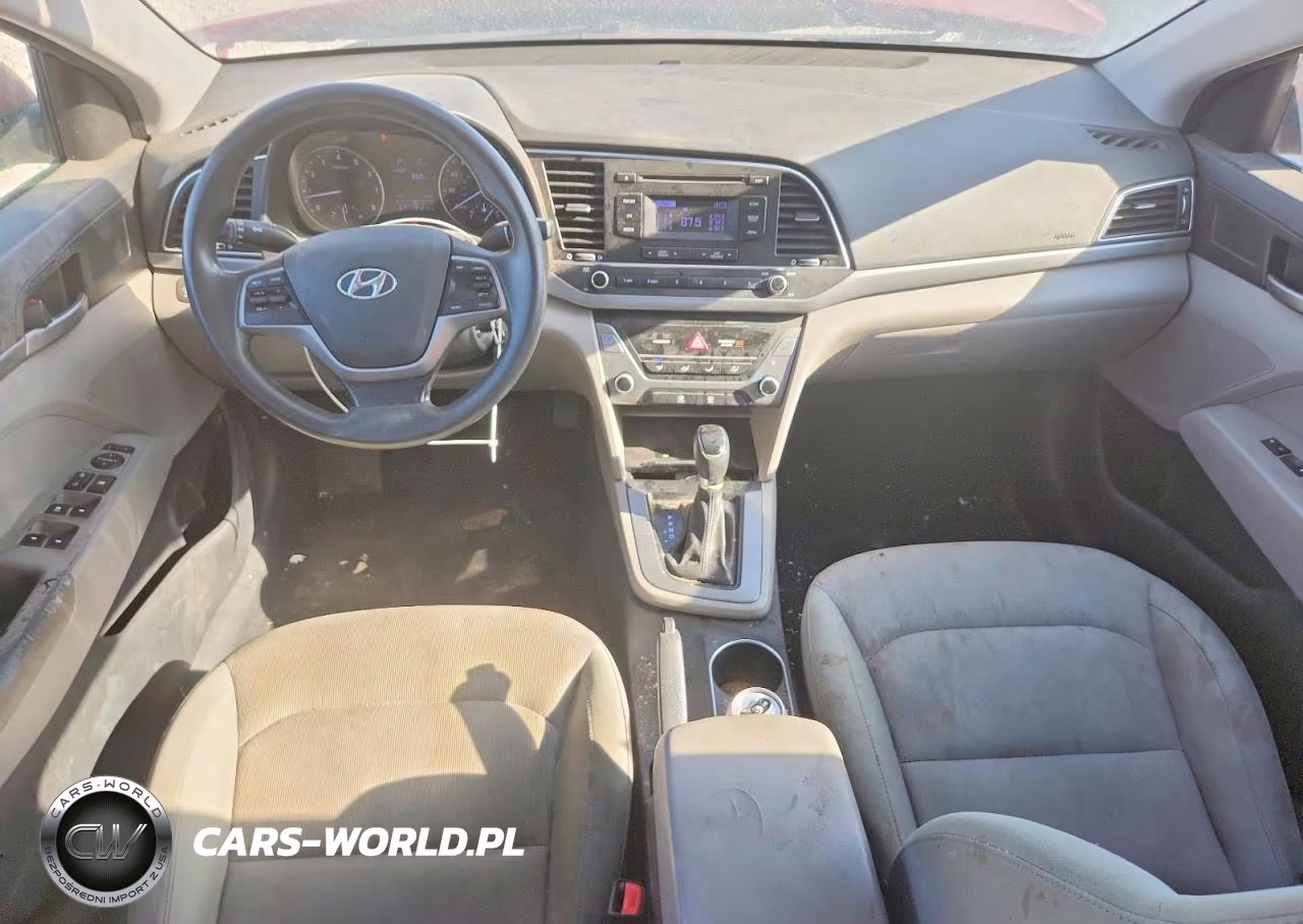 2017 Hyundai Elantra Se VIN:KMHD74LF1HU095849 - 8