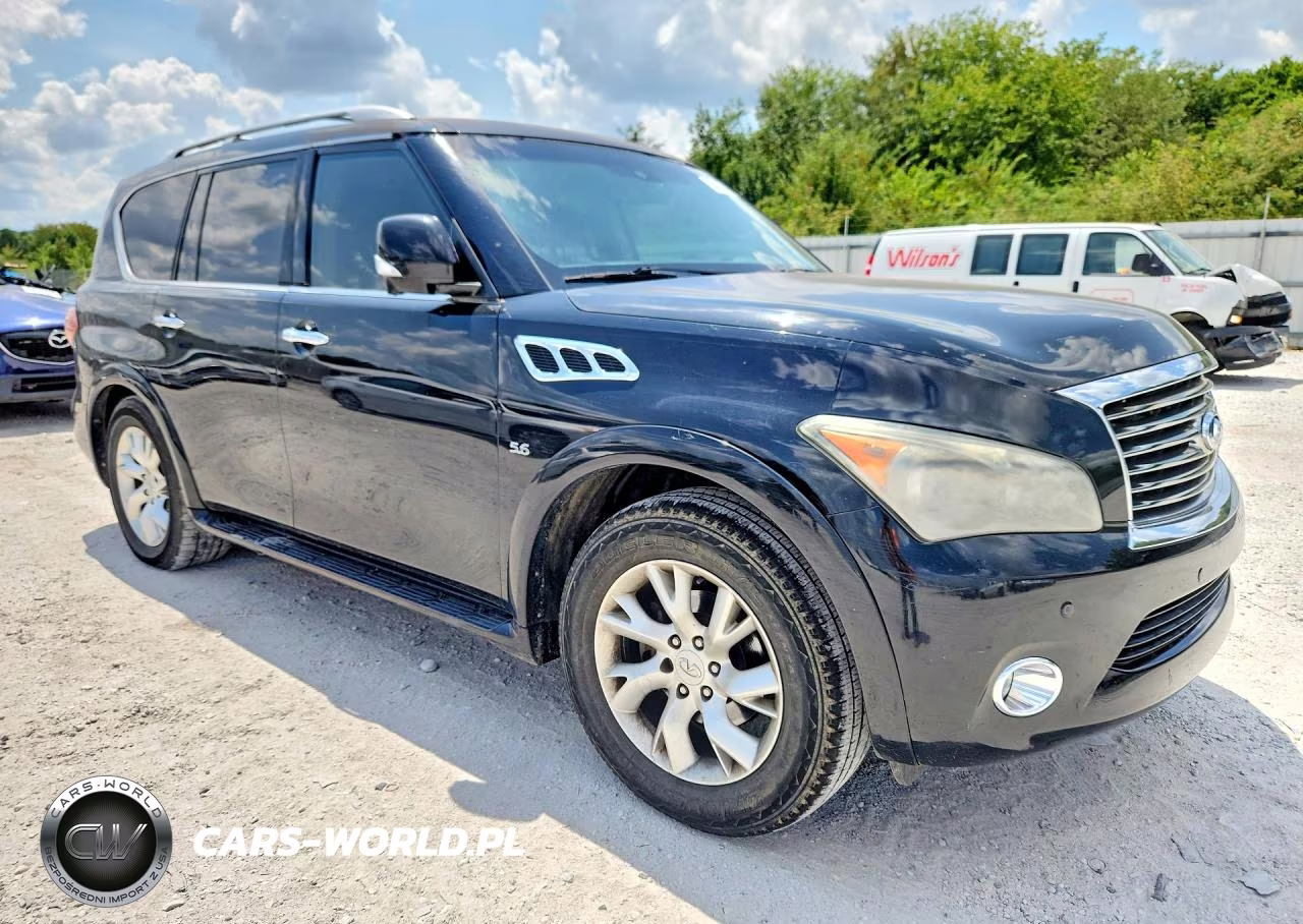 2014 Infiniti Qx80 Base VIN:JN8AZ2NDXE9750935 - 4