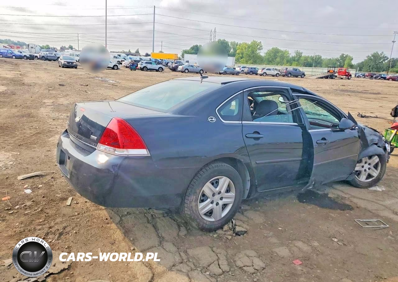 2008 Chevrolet Impala Ls VIN:2G1WB58K089208607 - 3