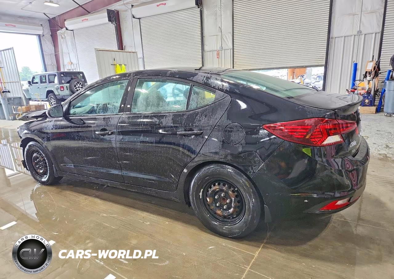 2019 Hyundai Elantra Se VIN:KMHD74LF5KU757777 - 2