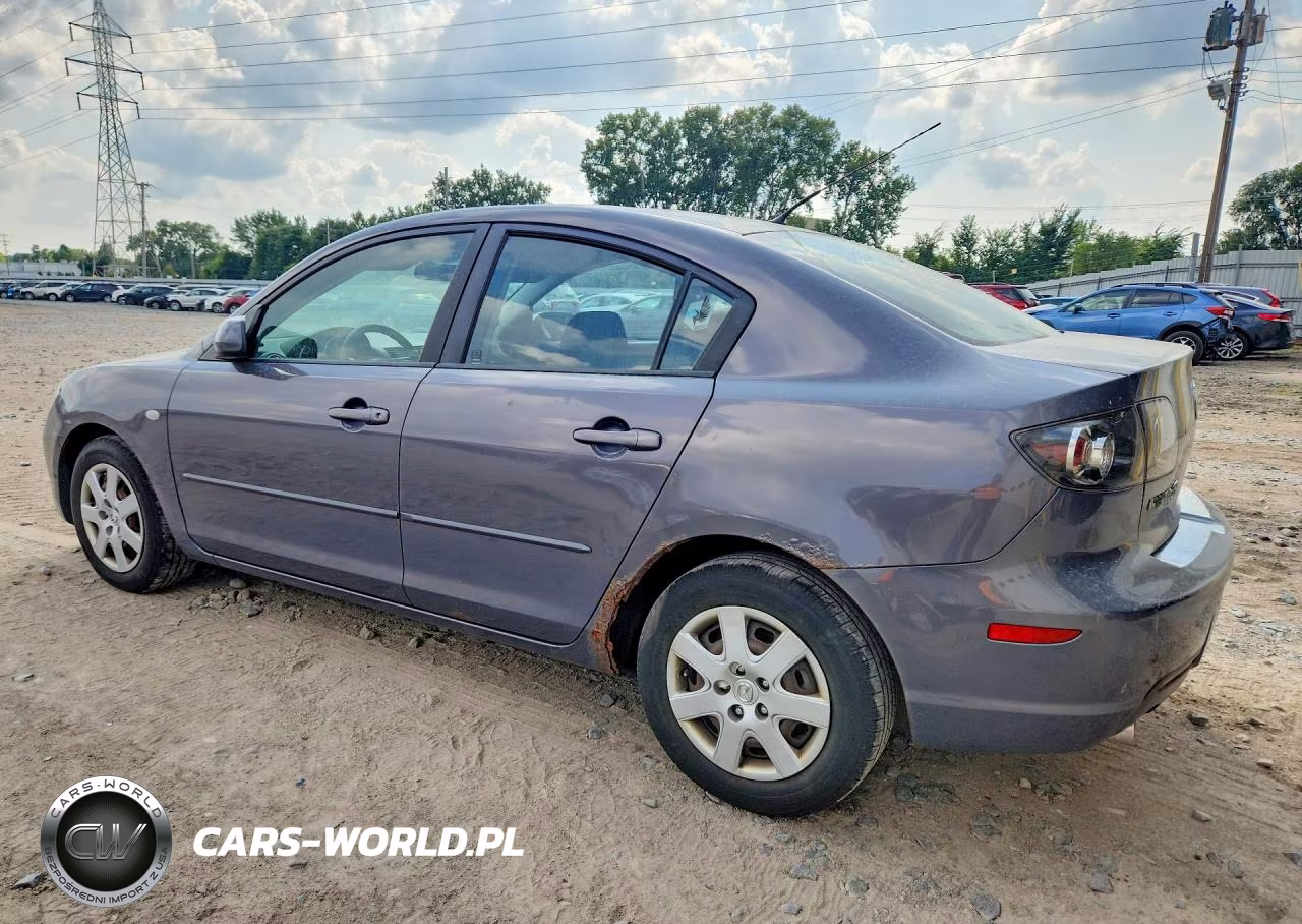 2008 Mazda 3 I VIN:JM1BK32F681111163 - 2