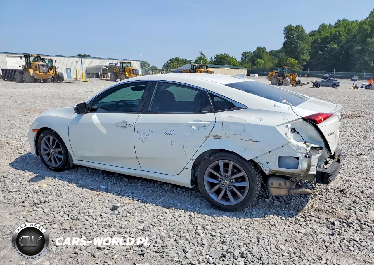 2020 Honda Civic Exl VIN:19XFC1F76LE013326 - 2